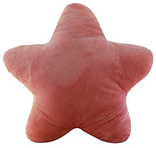 Stern Kissen Sternchen Zierkissen, Baby Kinder Plüschkissen Kopfkissen Dekokissen mit Füllung Sternkissen Kuschelkissen Gefüllt Plüsch Stern Spielzeug Wurfkissen Kinderbett kinderzimmer Zimmer Deko
