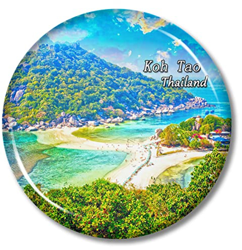 Thailand Koh Tao Magnet Kühlschrankaufkleber 2,28 Zoll