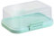 1x Hochwertige Stapelbare Butterdose mit Verschluss/Plastik-box-dose, Perfekte Ordnung im Kühlschrank BPA-Frei Mehrzweck mint