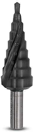 Makita P-69973 HSS-Co TiN Spiralbohrer 9 Stufenbohrer, 4-20 mm Stufendurchmesser