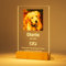 Bemaystar Personalisiert Gedenktafel für Haustiere Gedenkstein für Hunde mit Bild Gedenkstätten Hunde-Bilderrahmen für Katze und andere Haustiere Tiere Haustier-Hund-Gedenk Geschenke Foto Nachtlampe