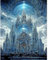 3D Ai Diamond Painting Eckige Steine Landschaft 40x50 cm Diamond Painting Schloss Kirche DIY 5D Diamant Painting Bilder Erwachsene Kinder Diamant Malerei Kits für Anfänger Kristallkunst Home Décor