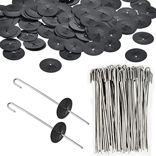 TMBMLPP Solar Panel Guard Clips, 100PCS Solar Panel Kit, Solar Panel Bird, Animal Guard Fastener Clips, Critter Guard Fastener Clips, for Bird Pigeon Fence Proofing Solar Panels