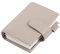 Moterm Companion Traveler's Notizbuch Cover - Verbessertes Design mit Rückentasche (Reisepass-Größe, Kiesel-taupe)