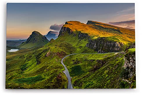 Paul Sinus Wandbild 120x80cm Quiraing Schottland Landschaft Berge Isle of Skye