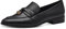 MARCO TOZZI Damen Loafer mit Absatz Elegant Bequem, Schwarz (Schwarz), 39 EU