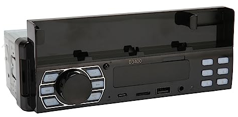 Auto-MP3-Player, Einzel-DIN-Bluetooth-Autoradio-Audio mit Sprachsteuerung. Finden Sie eine Auto-Audio-Aufnahmefunktion, USB-AUX-Wiedergabe, AM-FM-Autoradio-Empfänger