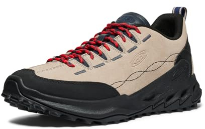 KEEN Jasper Zionic Herren-Wanderschuhe, strapazierfähiges Profil, Wildleder, Kletter-Ansatz-Stil, 8.5