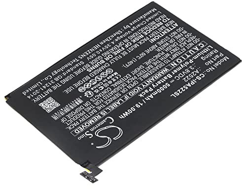 Cameron Sino Batterie de rechange pour A2567, A2568, A2569, iPad mini 6 PN : A2522 5000 mAh / 19,00 Wh