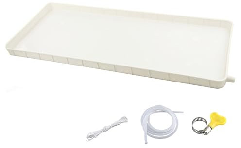 Air Conditioner Drip Pan, Portable Air Conditioner Internal and External Unit Water Tray PP Tray Water Collector Pad - Perfect for Split Air Conditioner Heat Pump Systems (Color : 1-2P, Size : 500cm