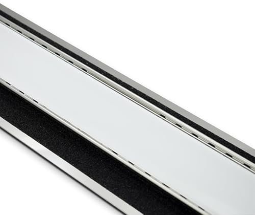 Inox style Dachrinnen luxury line - weißer Kristall