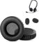 XRHTONG Prime Ersatz-Ohrpolster kompatibel mit Logitech PC Headset 960 USB, Ohrpolsterkissen (Proteinleder/Memory-Schaum)