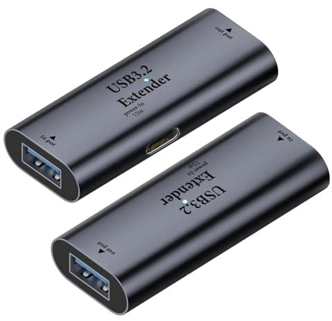 Mauedest Estensore di alimentazione USB A 3.2, amplificatore di segnale, potenza 5 Gbps 15 W per telefono, laptop, fotocamera, scanner, stampante