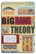 HRJHE Poster der TV-Serie The Big Bang Theory (18), Retro-Poster, Metallblechschild, schicke Kunst, Retro, Eisenmalerei, Bar, Menschen, Höhle, Café, Familie, Garage, Poster, Wanddekoration, 20 x 30
