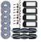 Honseadek 20 Piece Accessories Kit For ECOVACS For DEEBOT X1, For OMNI For T10 X1, And Turbo Vacuum Cleaner Filters Mop For Pads