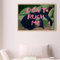 Wandkunst auf Leinwand mit dem Motiv „Mädchen auf grünem Sofa, Don’t Rush Me“, maximalistisch, antikes viktorianisches Gemälde, Druck, Wohnzimmer, Vintage, Heimdekoration, 50 x 70 cm, rahmenlos