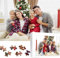 IJQXLA Puzzle personalisiert Foto mit eigenem Bild Puzzle,120/200/300/500/1000 Teile,selber gestalten fotopuzzle,Valentinstag, Hochzeit, Geburtstag, Familie,Horizontal Version