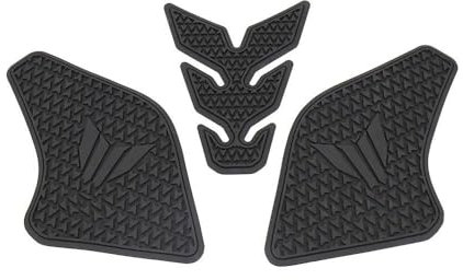 Motorrad Tank Gummi Pads Für MT07 MT-07 MT 07 Motorrad rutschfeste Seite Kraftstofftank Aufkleber Pad Gummi Aufkleber(A Set)