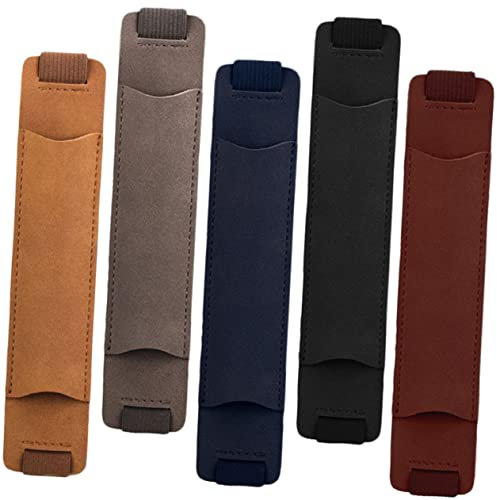 OHPHCALL Elastischer Stifthalter Aus Pu-leder Breiter Anwendungsbereich Notizbuch-stifthalter Für Geschäftsreisen