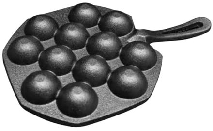 HOLIDYOYO Gusseisenbratpfanne Dicker Frikadellentopf Haushaltskochgeschirr Eisenbratpfanne Gusseisenpfanne Brattopf Frikadellentopf Dicker Bratpfanne Gusseisenpfanne Kochgeschirr