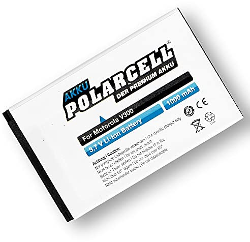 Pcell Power Akku für Motorola V525 A630 A780 V60 V300 V400 V500 V550 V555 V600 V620 V635 E550 E680 T280 li-ionen