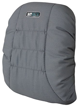 Sitback Neck Nackenstützkissen (Stoff grau)