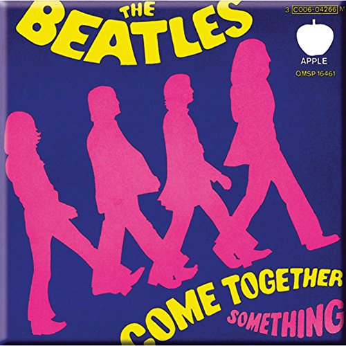 Beatles Come Together / Something steel fridge magnet