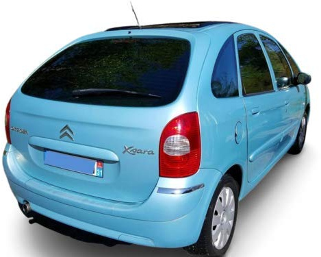 SOLARPLEXIUS Tintado de Lunas para Coche CITROËN XSARA Picasso 1999-2010 Set Completo Precortados a Medida para una Instalación Láminas Solares