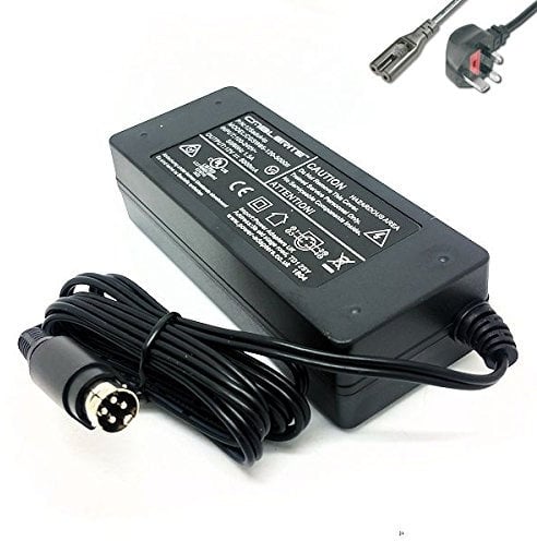 12v 60w power supply adapter and cable for Polaroid 19 TV model number P19LEDDVD12 4 pin 240v unit PSU