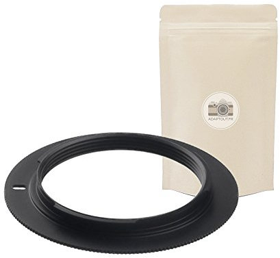 M42 PK Adaption Ring Objektiv M42 an Pentax K Fall KD Adapter 100% Metallringanpassung - adaptive französische Marke