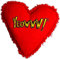 Rosewood 63652 Yeowww! Katzenspielzeug Hearrrt Attack
