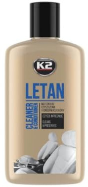 K2 Letan Lederpflege Auto, Reiniger und Balsam, Pflege Lotion mit angenehmen Geruch, 200ml