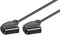 Videk Scart Plug to Scart Plug 5 m Scart-Kabel (5 m (Scart 21 pin-) (Scart 21 pin-)) schwarz