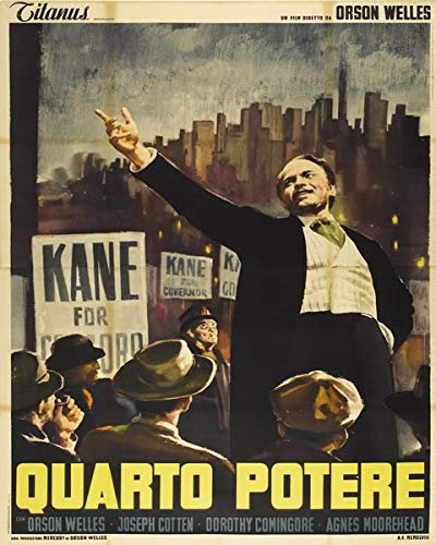 Quarto Potere (Citizen Kane) - Poster cm. 30 x 40