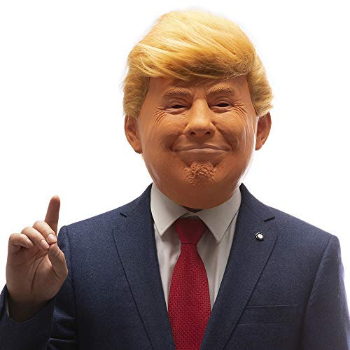 PartyHop Donald Trump Latex Maske Amerikanischer US-Präsident Politiker Berühmtheit Berühmte Menschen Menschliche Realistische Kopfmasken Kostüm für Halloween Party Carnival Parade