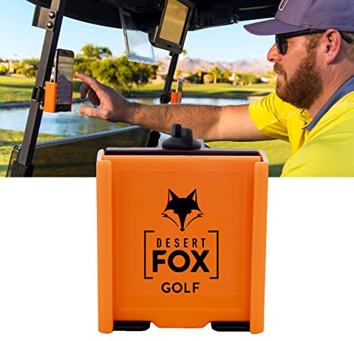 Desert Fox Golf - Phone Caddy - Orange