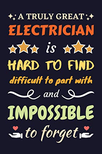 Electrician Gifts: Lined Notebook Journal Diary Paper Blank, an Appreciation Gift for Electrician to Write in (Volume 7)