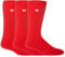 HEAT HOLDERS - 3 Pack Multipack Mens Insulated Thermal Socks for Winter (6-11, Red)