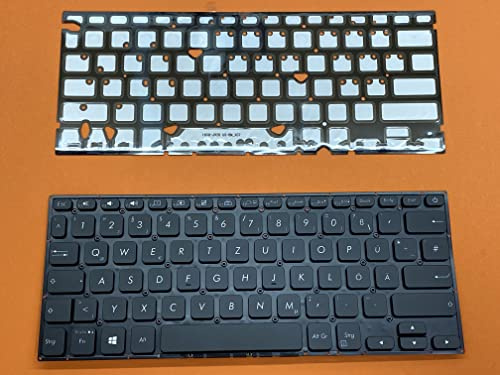 T-ProTek DEUTSCHE-Tastatur Keyboard kompatibel für Asus VivoBook S14 S430UA