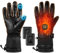 BESPORTBLE Beheizbare Handschuhe für Herren Damen: 3 Stufige Beheizte Ski Handschuhe, Touchscreen, wasserdichte Zum Klettern, Camping, Wandern, Radfahren 1Pcs, L