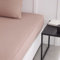 TODAY Essential - Drap Housse 90X190 cm 1 Personne 100% Coton Uni, Rose des Sables