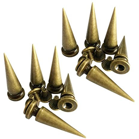 misppro 10 remaches de cobre para manualidades, color bronce