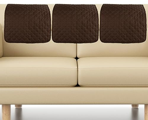 3 Stück Sesselschoner für Relaxsessel rutschfest Sesselbezug Wasserdicht Mit Armlehnenschoner Sofa Husse für Kopfstützen Aus Polyester Verschleißschutz Kippbar