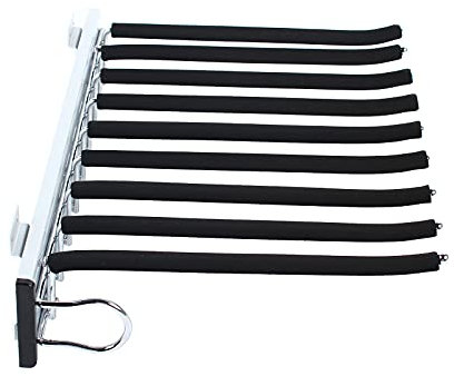 Hosenbügel Ausziehbarer Hosenhalter Schrank Herausziehen Hosen Rack Schrankzubehör Platzsparend (Links)