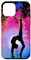 Hülle für iPhone 12 mini Gymnastics Queen Gymnastics Handstand im Training, knallig, niedlich