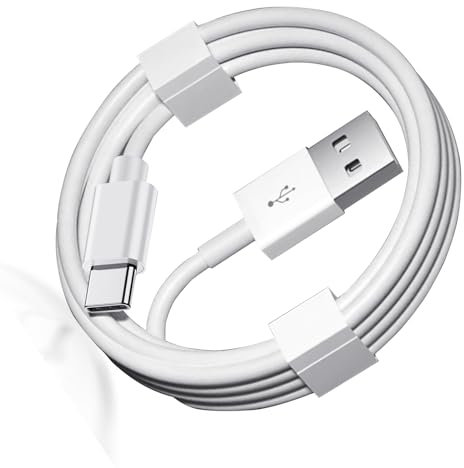 USB-A-auf-USB-C-Kabel für Apple TV-Fernbedienung 3. Generation, iPhone 16, 17, Air, 15, 16, 15 Pro Max, 16, 15 Plus, Auto-Carplay-Datenkabel, iPad-USB-C-Kabel, 5., 10. Mini 6. Generation, MacBook Air