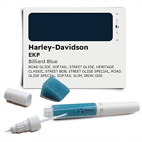 Genuine Colors Lackstift BILLIARD BLUE EKP für Harley-Davidson Blau ROAD GLIDE SOFTAIL STREET HERITAGE CLASSIC BOB SPECIAL SLIM IRON 1200