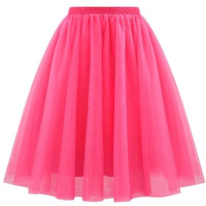 WILLBEST tüllrock weiß kurz größe s Tutu weiß tüllrock mit Lichterkette Karneval schwarzer mädchen 110 tütü Herren Halloween Halloween Teufel Kinder