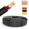 Wirelume 12AWG 3x3 mm² cavo elettrico 3 conduttori alimentazione in PVC intrecciato 5 V/12 V/24V 3 m in rame stagnato a bassa tensione rivestito resistente all'umidità