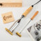 Elektrisches Brandeisen mit individuellen Stempeln, personalisiertes elektrisches Stempelwerkzeug, benutzerdefinierte Logo-Stempel für Burger, Holz, Leder und Handwerk